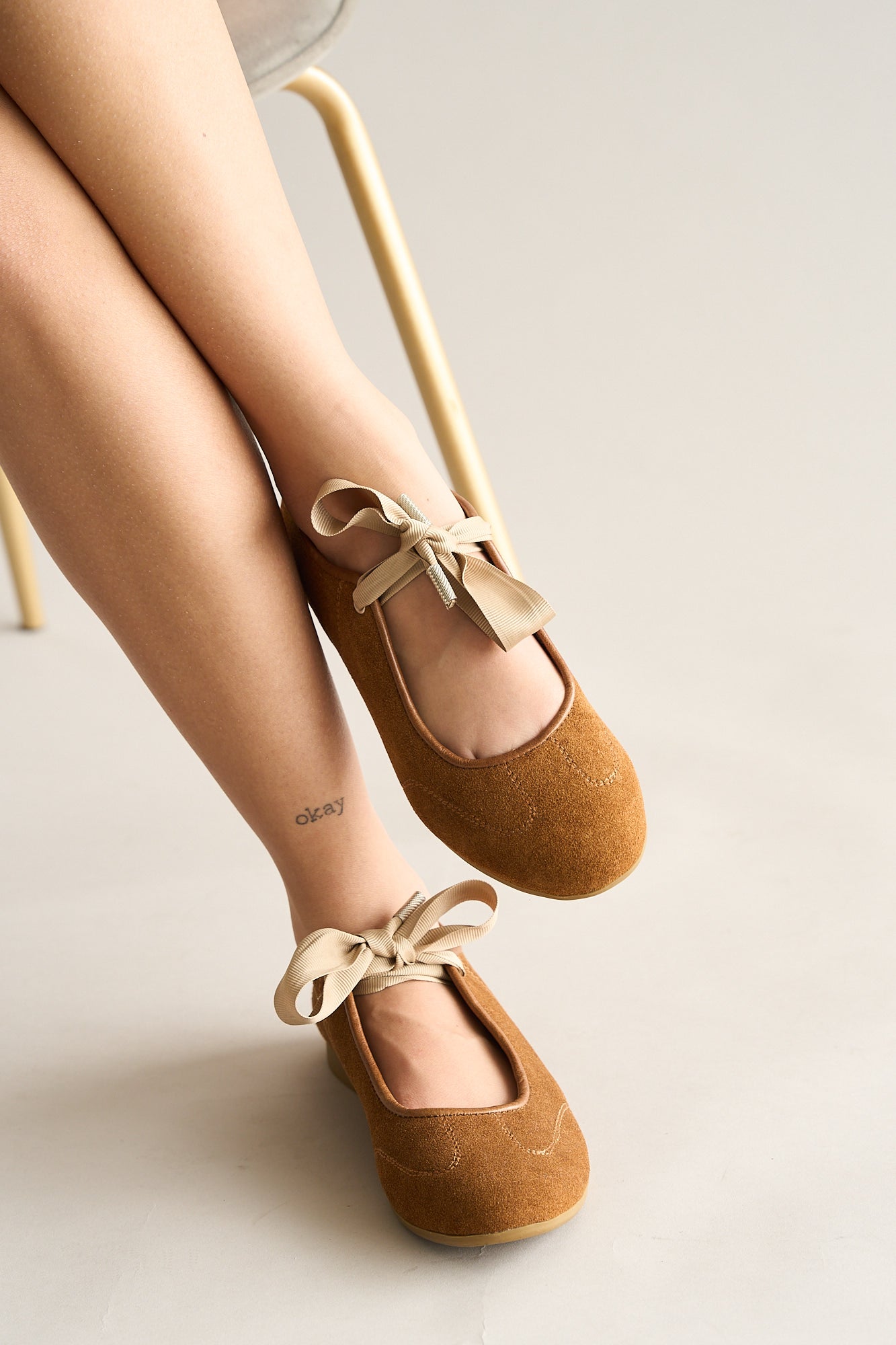 Flats Cuero Miel