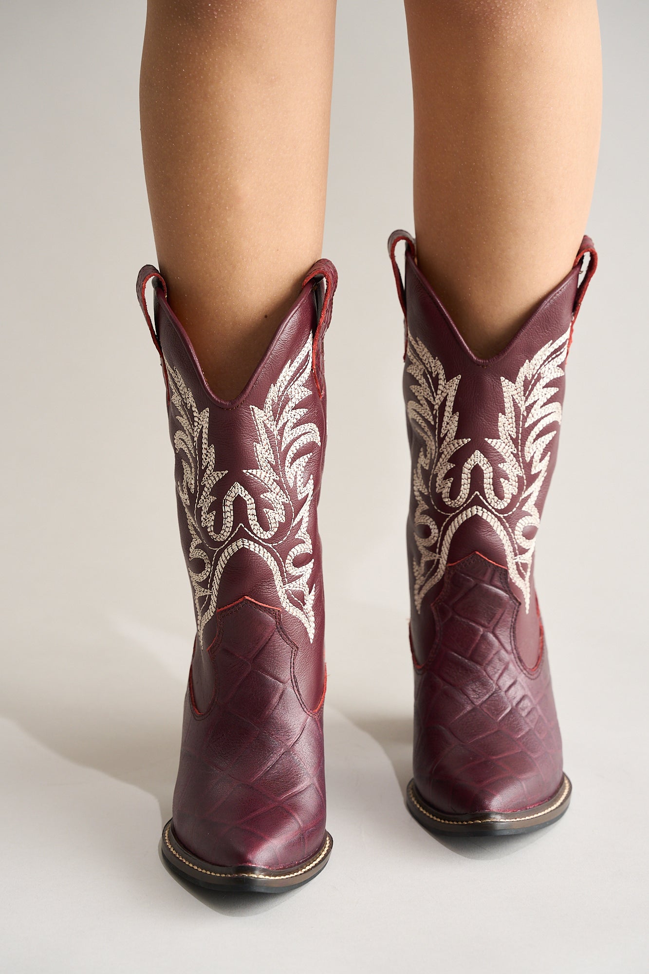 Botas Texanas Legado Vino Tinto