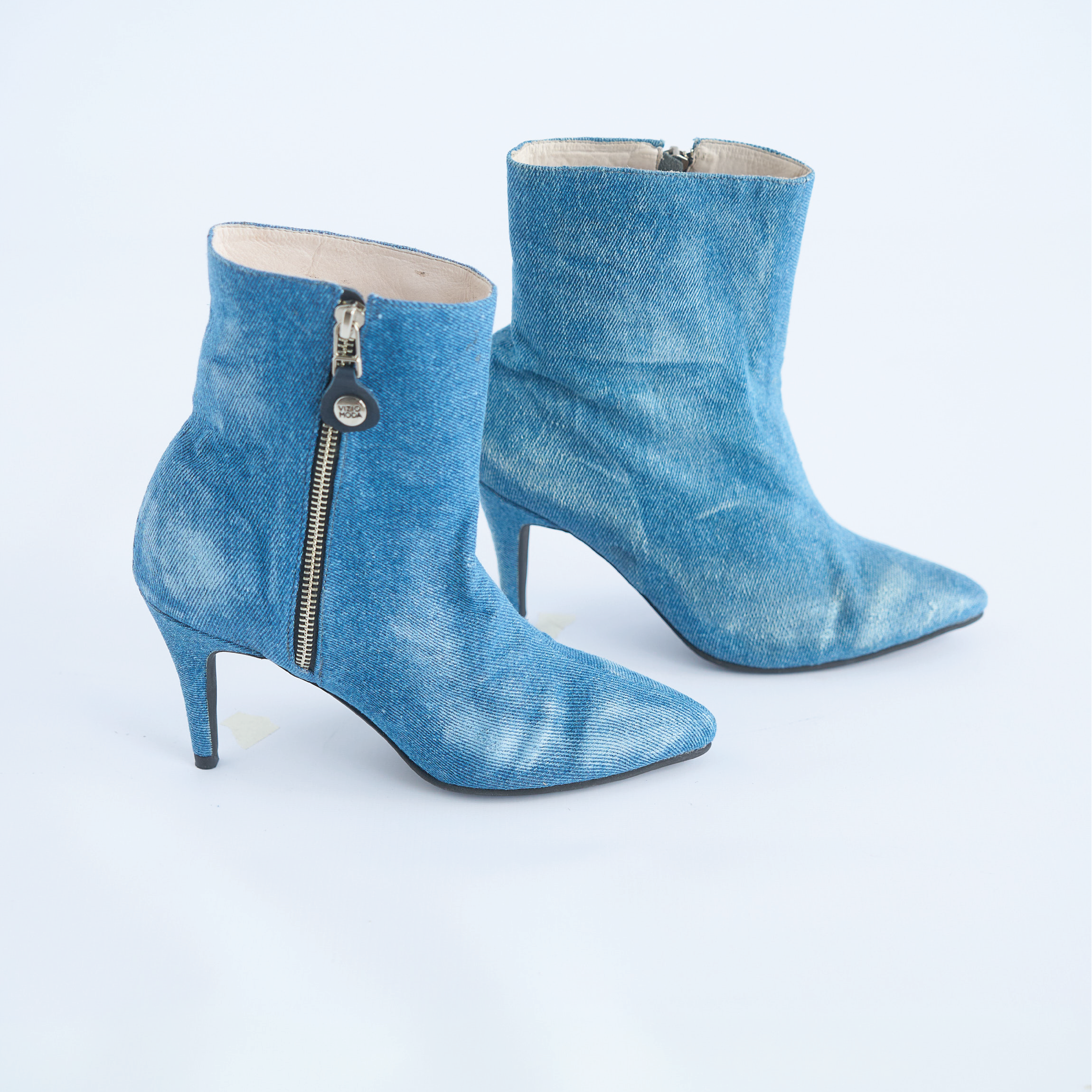 Botines en Denim Vizio Moda