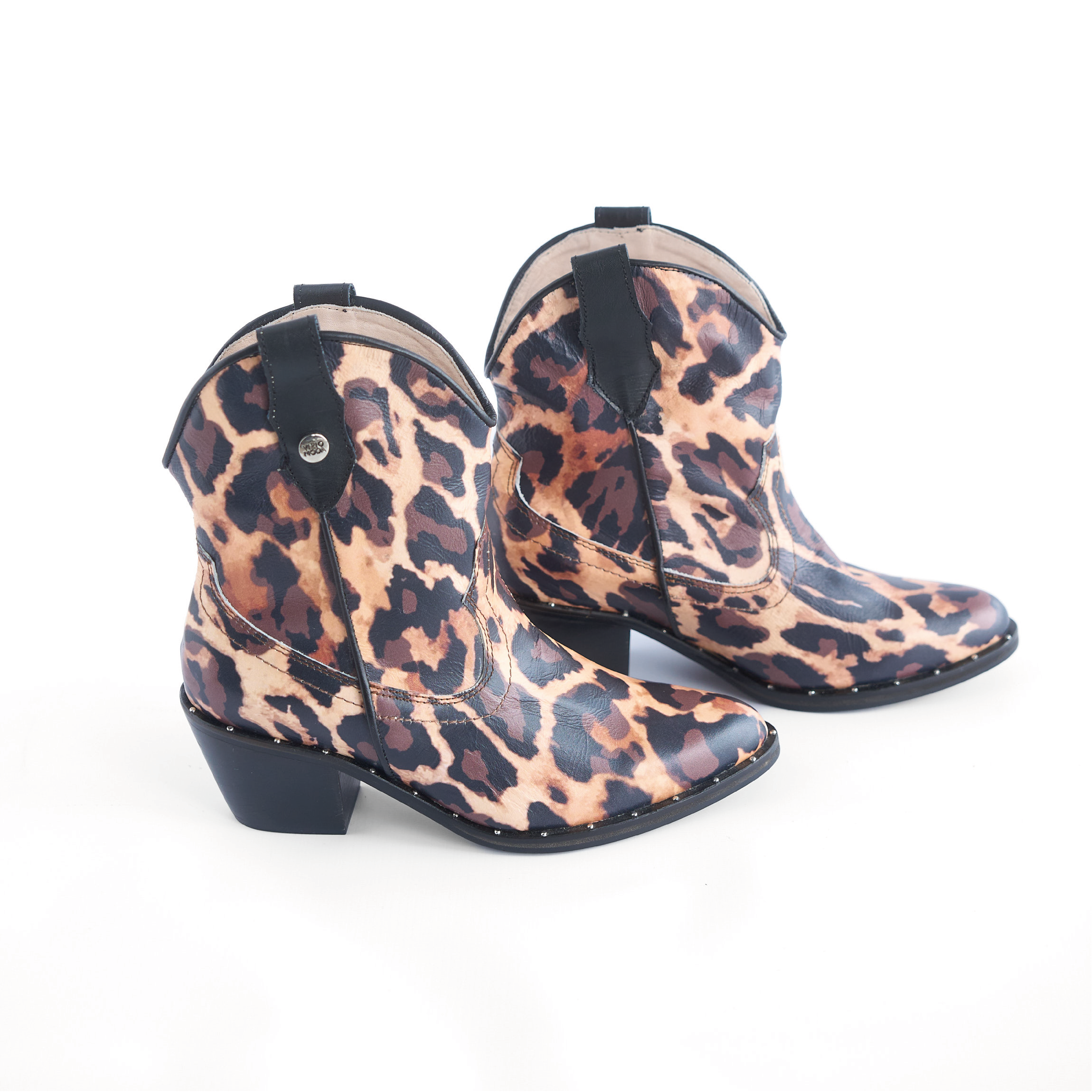 Botas Texanas Animal Print Vizio Moda