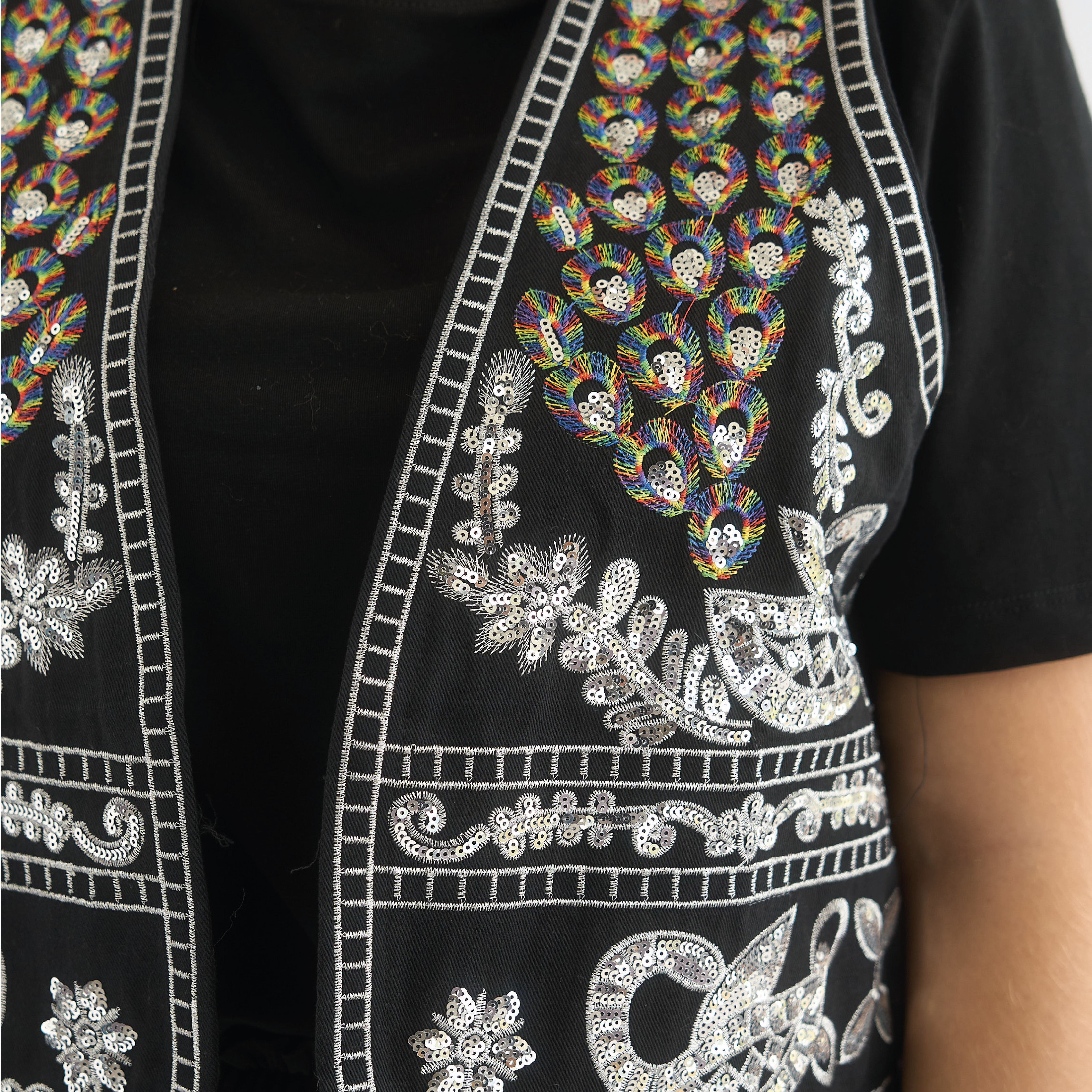 Chaleco Bordado Vizio Moda