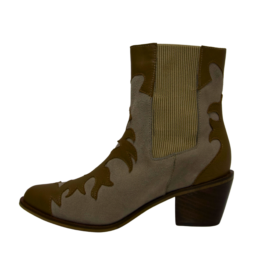 Botines Texanos Café