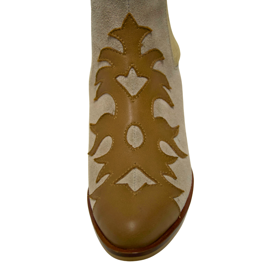 Botines Texanos Café