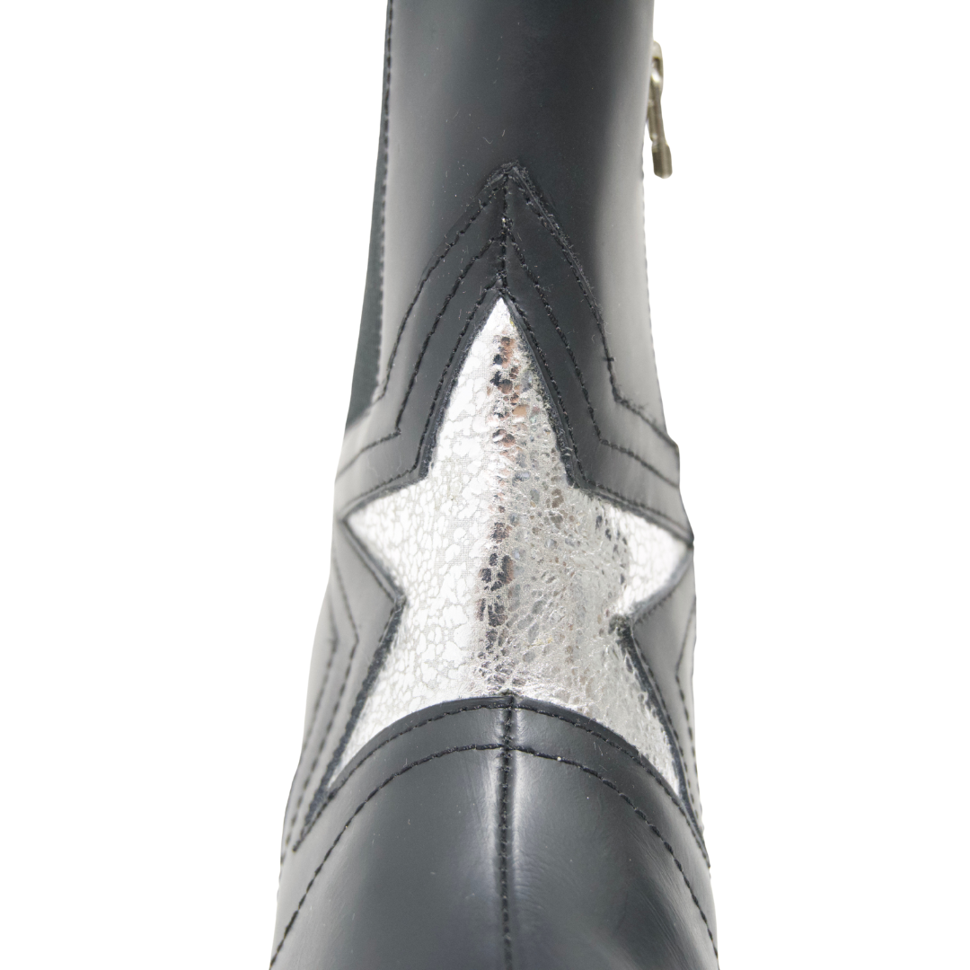 Botines Negros Estrella