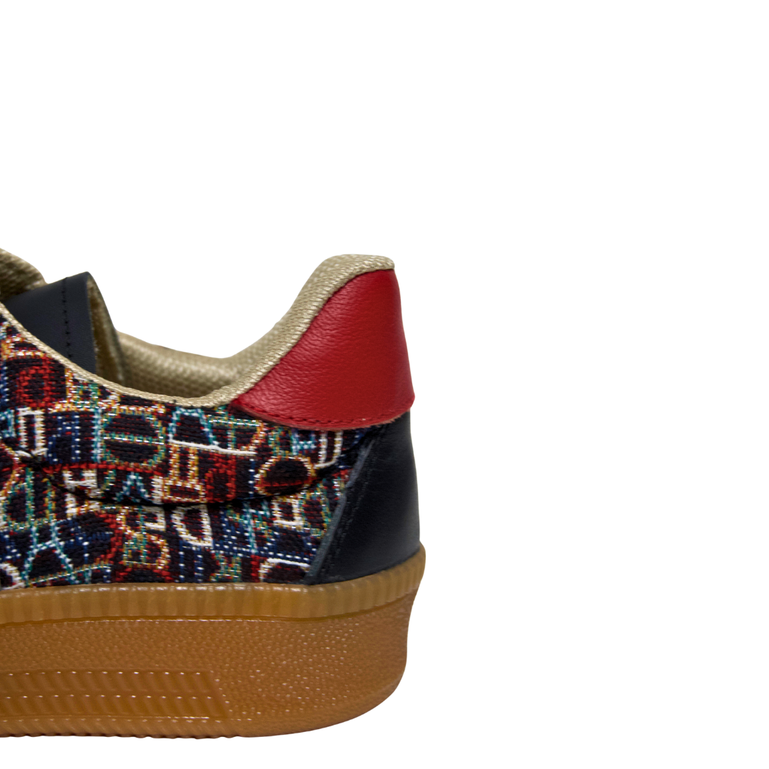 Tenis Red Grey