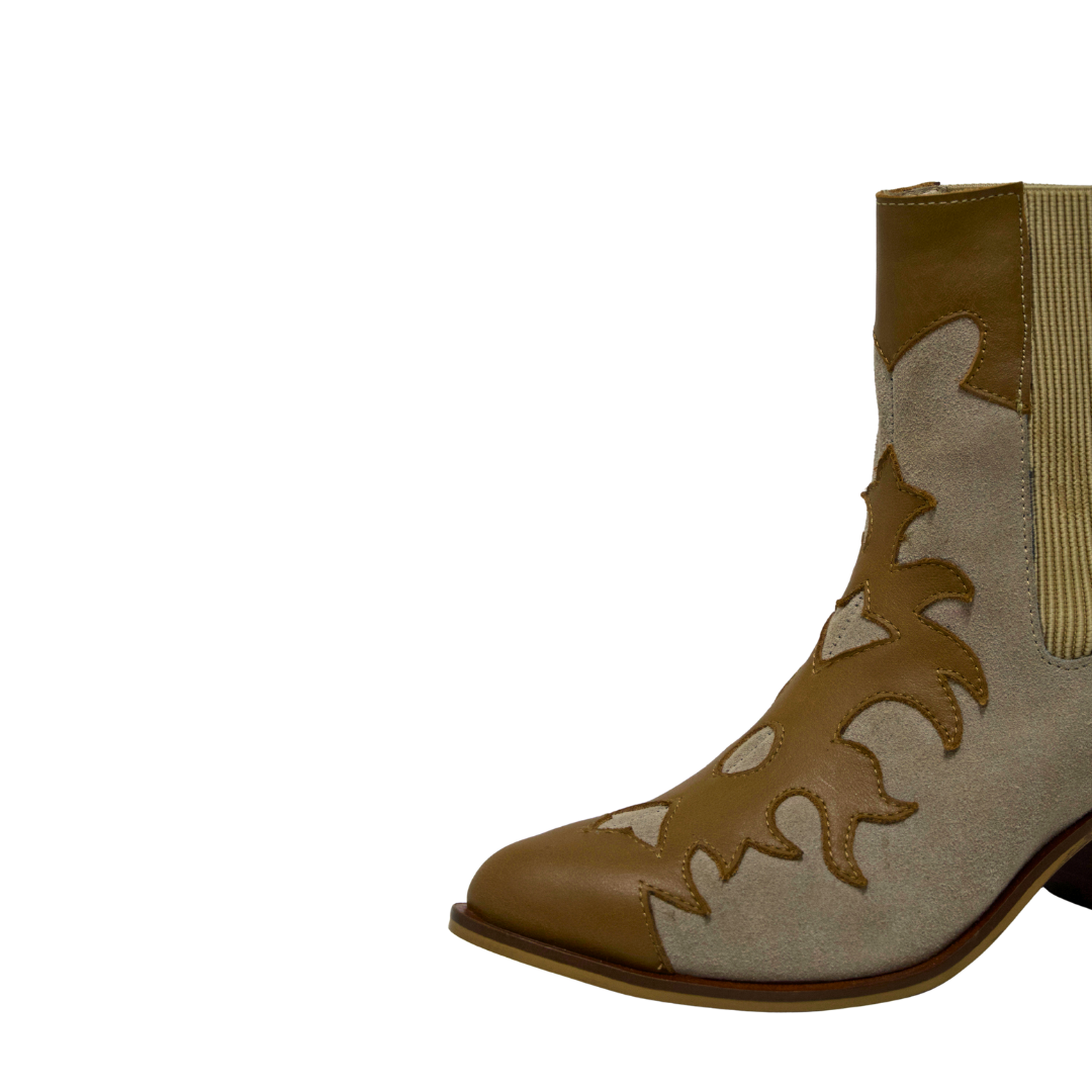 Botines Texanos Café