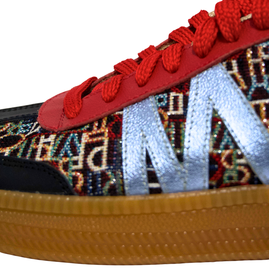 Tenis Red Grey