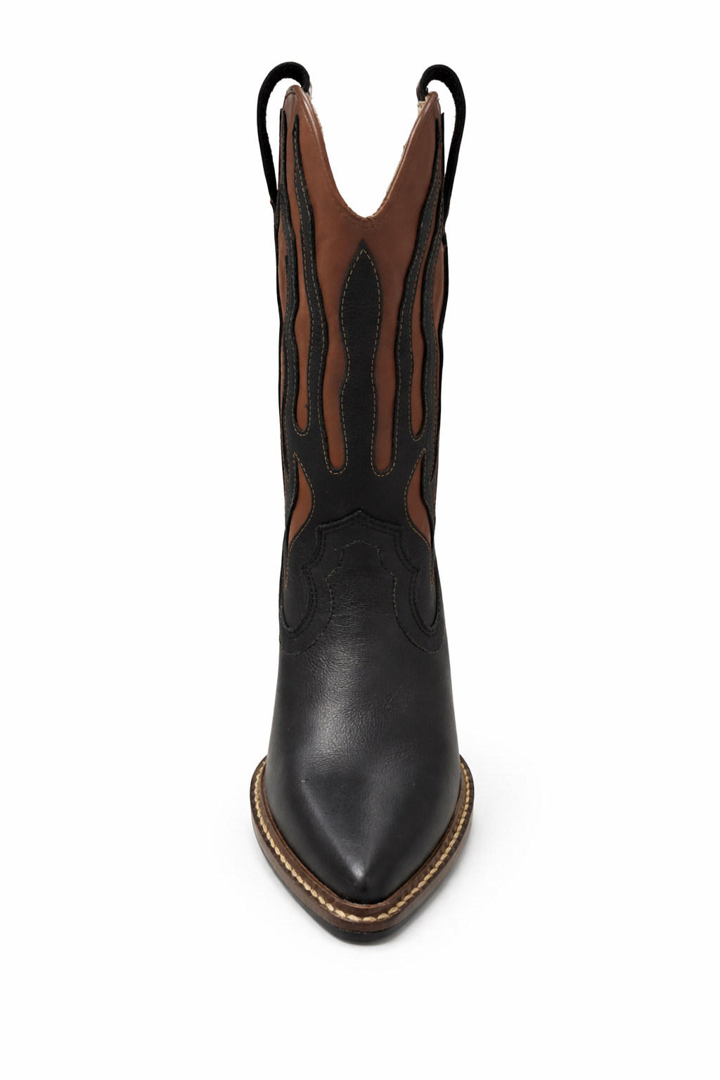 Botas Texanas Fuego Alto Café