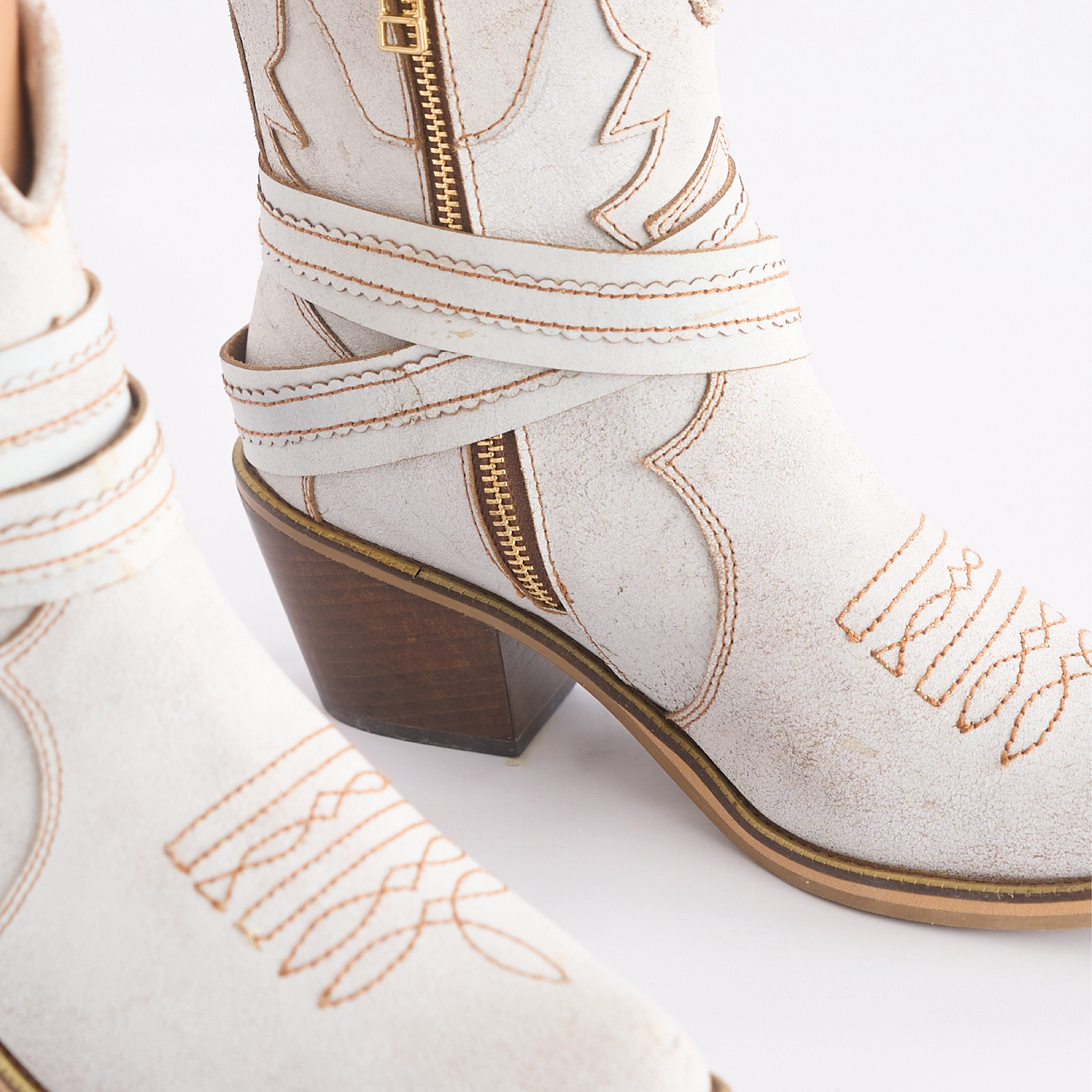 Botas Cowboy Botas Blancas Verano 2021 Botas Texanas Blancas